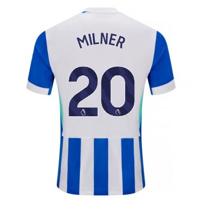 Brighton & Hove Albion Hemmatröja 2025–26 Herr James Milner #20 Kortärmad Fotbollströja 1 Brighton & Hove Albion Hemmatröja 2025–26 Herr James Milner #20 Kortärmad Fotbollströja