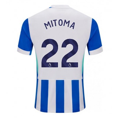 Brighton & Hove Albion Hemmatröja 2025–26 Herr Kaoru Mitoma #22 Kortärmad Fotbollströja