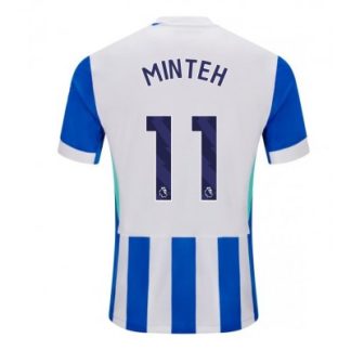 Brighton & Hove Albion Hemmatröja 2025–26 Herr Yankuba Minteh #11 Kortärmad Fotbollströja