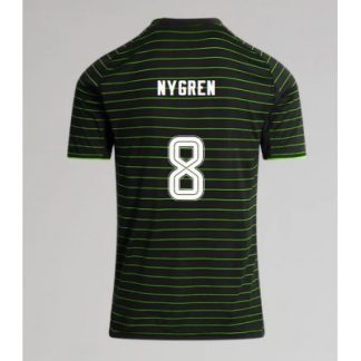 Celtic FC 2025/26 Bortatröja Herr Benjamin Nygren #8 Kortärmad Fotbollströja