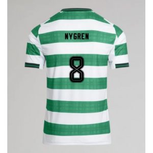 Celtic FC 2025/26 Hemmatröja Herr Benjamin Nygren #8 Kortärmad Fotbollströja