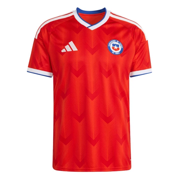 Chile Hemmatröja VM 2026 Herr Kortärmad Fotbollströja 1 Chile Hemmatröja VM 2026 Herr Kortärmad Fotbollströja