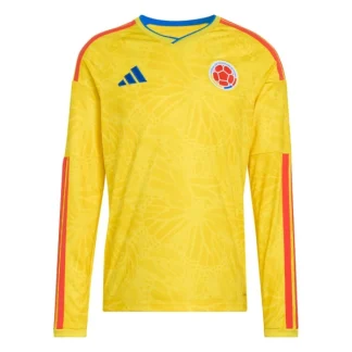 Colombia Hemmatröja VM 2026 Herr Långärmad Fotbollströja