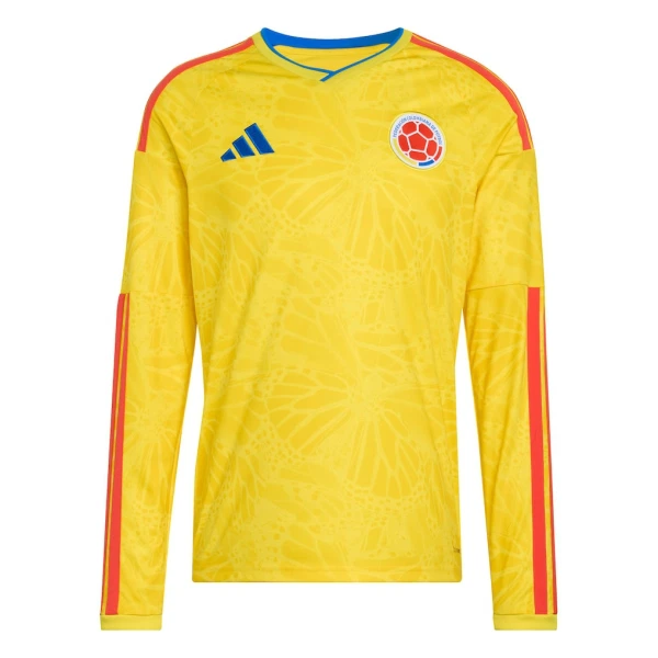 Colombia Hemmatröja VM 2026 Herr Långärmad Fotbollströja Colombia Hemmatröja VM 2026 Herr Långärmad Fotbollströja
