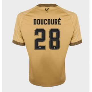 Crystal Palace Bortatröja 2025–26 Herr Cheick Doucouré #28 Kortärmad Fotbollströja
