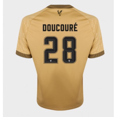 Crystal Palace Bortatröja 2025–26 Herr Cheick Doucouré #28 Kortärmad Fotbollströja 1 Crystal Palace Bortatröja 2025–26 Herr Cheick Doucouré #28 Kortärmad Fotbollströja