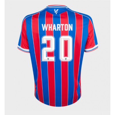 Crystal Palace Hemmatröja 2025–26 Herr Adam Wharton #20 Kortärmad Fotbollströja