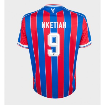 Crystal Palace Hemmatröja 2025–26 Herr Eddie Nketiah #9 Kortärmad Fotbollströja