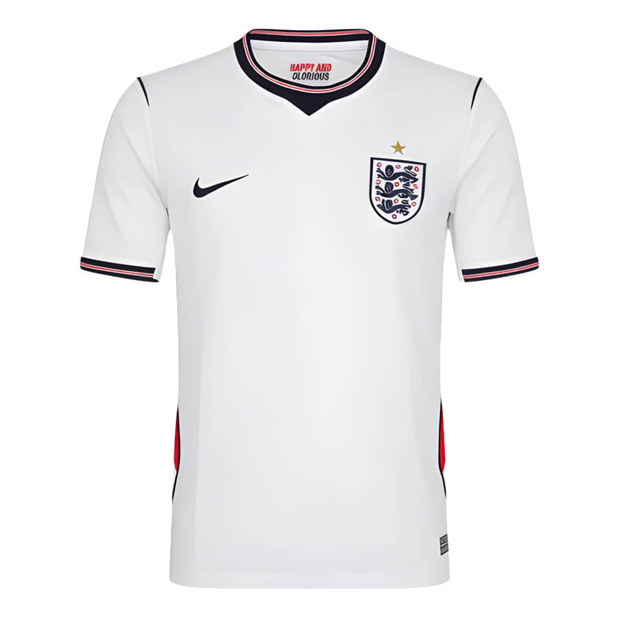 England VM 2026 Hemmatröja Herr – Kortärmad Fotbollströja
