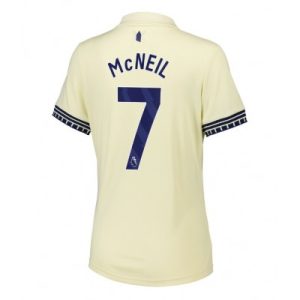 Everton 2025/26 Bortatröja Dam Dwight McNeil #7 Kortärmad Fotbollströja