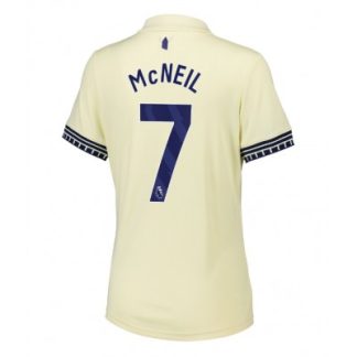 Everton 2025/26 Bortatröja Dam Dwight McNeil #7 Kortärmad Fotbollströja