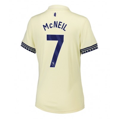 Everton 2025/26 Bortatröja Dam Dwight McNeil #7 Kortärmad Fotbollströja
