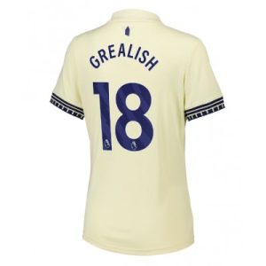 Everton 2025/26 Bortatröja Dam Jack Grealish #18 Kortärmad Fotbollströja