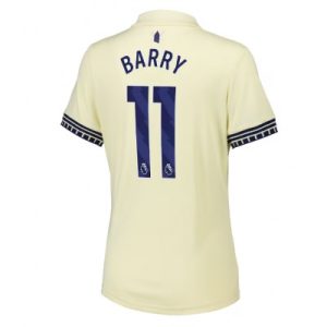 Everton 2025/26 Bortatröja Dam Thierno Barry #11 Kortärmad Fotbollströja