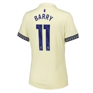 Everton 2025/26 Bortatröja Dam Thierno Barry #11 Kortärmad Fotbollströja