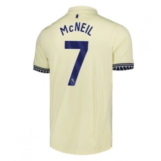 Everton 2025/26 Bortatröja Herr Dwight McNeil #7 Kortärmad Fotbollströja