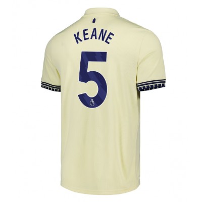 Everton 2025/26 Bortatröja Herr Michael Keane #5 Kortärmad Fotbollströja