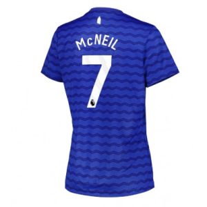 Everton 2025/26 Hemmatröja Dam Dwight McNeil #7 Kortärmad Fotbollströja