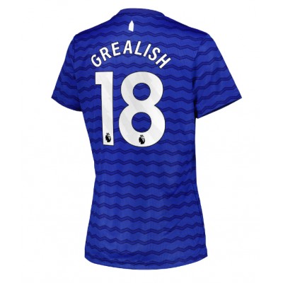 Everton 2025/26 Hemmatröja Dam Jack Grealish #18 Kortärmad Fotbollströja 1 Everton 2025/26 Hemmatröja Dam Jack Grealish #18 Kortärmad Fotbollströja