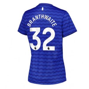 Everton 2025/26 Hemmatröja Dam Jarrad Branthwaite #32 Kortärmad Fotbollströja