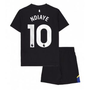 Everton 2025/26 Tredjetröja Barn Set – Iliman Ndiaye #10 Kortärmad Fotbollströja med Shorts