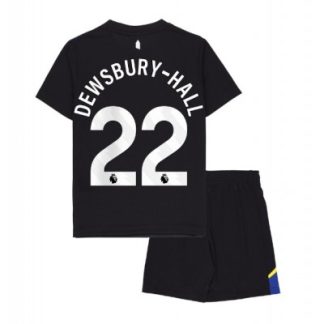 Everton 2025/26 Tredjetröja Barn Set – Kiernan Dewsbury‑Hall #22 Kortärmad Fotbollströja med Shorts