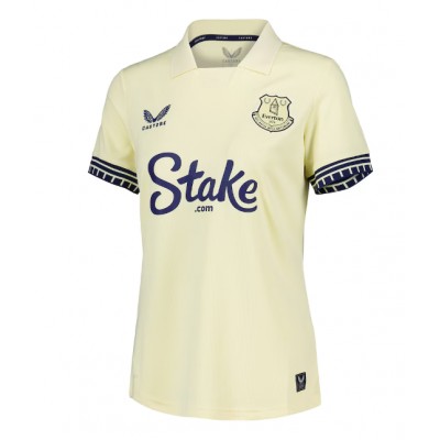 Everton Bortatröja Dam 2025/26 Kortärmad Fotbollströja