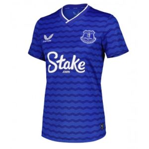 Everton Hemmatröja 2025-26 Dam Kortärmad Fotbollströja