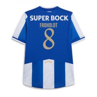 FC Porto Hemmatröja 2025–26 Herr Victor Froholdt #8 Kortärmad Fotbollströja