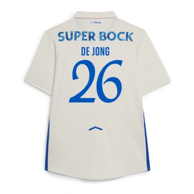FC Porto Tredjetröja 2025–26 Herr Luuk de Jong #26 Kortärmad Fotbollströja