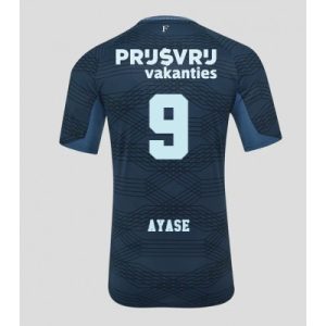 Feyenoord 2025/26 Bortatröja Herr Ayase Ueda #9 Kortärmad Fotbollströja