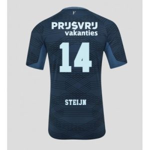 Feyenoord 2025/26 Bortatröja Herr Sem Steijn #14 Kortärmad Fotbollströja