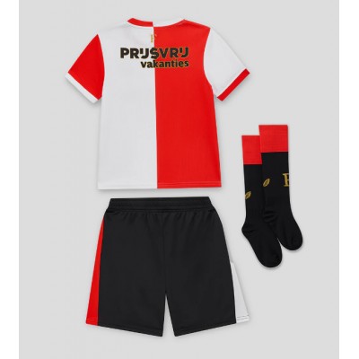 Feyenoord 2025/26 Hemmatröja Barn Set – Kortärmad Fotbollströja med Shorts 2 Feyenoord 2025/26 Hemställ Barn Kort ärm (+ Shorts)