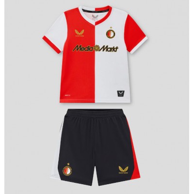 Feyenoord 2025/26 Hemmatröja Barn Set – Kortärmad Fotbollströja med Shorts 1 Feyenoord 2025/26 Hemmatröja Barn Set – Kortärmad Fotbollströja med Shorts