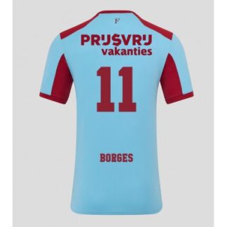 Feyenoord 2025/26 Tredjetröja Herr Gonçalo Borges #11 Kortärmad Fotbollströja