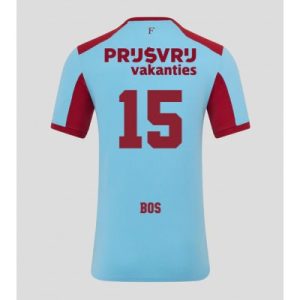 Feyenoord 2025/26 Tredjetröja Herr Jordan Bos #15 Kortärmad Fotbollströja