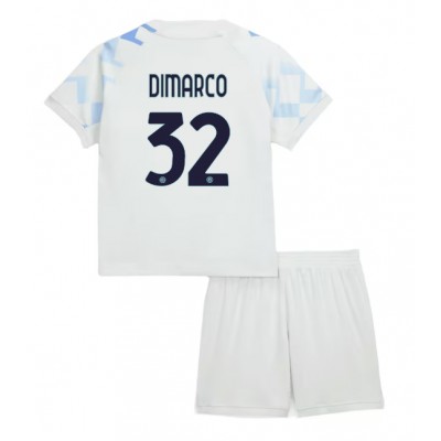 Inter Milan 2025/26 Bortatröja Barn Set – Federico Dimarco #32 Kortärmad Fotbollströja med Shorts 1 Inter Milan 2025/26 Bortatröja Barn Set – Federico Dimarco #32 Kortärmad Fotbollströja med Shorts