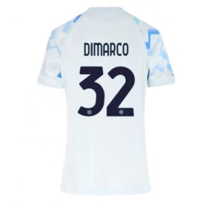 Inter Milan 2025/26 Bortatröja Dam Federico Dimarco #32 Kortärmad Fotbollströja
