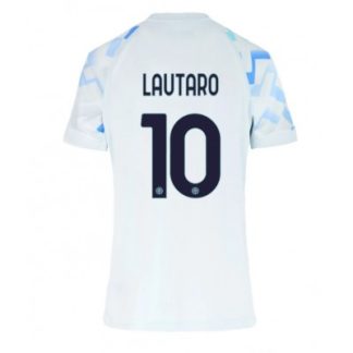 Inter Milan 2025/26 Bortatröja Dam Lautaro Martínez #10 Kortärmad Fotbollströja