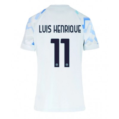 Inter Milan 2025/26 Bortatröja Dam Luis Henrique #11 Kortärmad Fotbollströja 1 Inter Milan 2025/26 Bortatröja Dam Luis Henrique #11 Kortärmad Fotbollströja