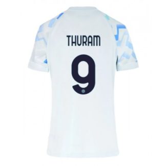 Inter Milan 2025/26 Bortatröja Dam Marcus Thuram #9 Kortärmad Fotbollströja