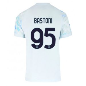 Inter Milan 2025/26 Bortatröja Herr Alessandro Bastoni #95 Kortärmad Fotbollströja