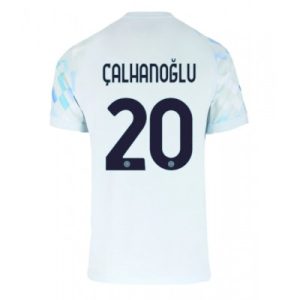 Inter Milan 2025/26 Bortatröja Herr Hakan Çalhanoğlu #20 Kortärmad Fotbollströja