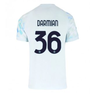 Inter Milan 2025/26 Bortatröja Herr Matteo Darmian #36 Kortärmad Fotbollströja