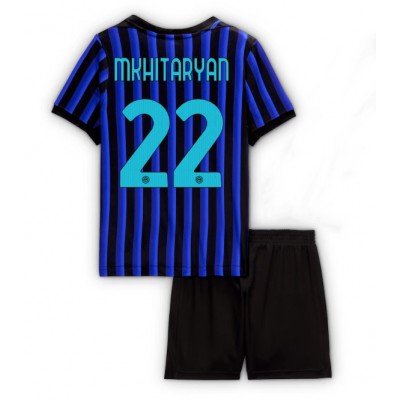 Inter Milan 2025/26 Hemmatröja Barn Set – Henrikh Mkhitaryan #22 Kortärmad Fotbollströja med Shorts 1 Inter Milan 2025/26 Hemmatröja Barn Set – Henrikh Mkhitaryan #22 Kortärmad Fotbollströja med Shorts