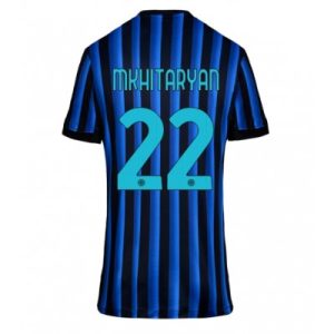 Inter Milan 2025/26 Hemmatröja Dam Henrikh Mkhitaryan #22 Kortärmad Fotbollströja