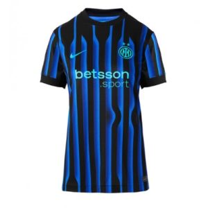 Inter Milan 2025/26 Hemmatröja Dam Kortärmad Fotbollströja