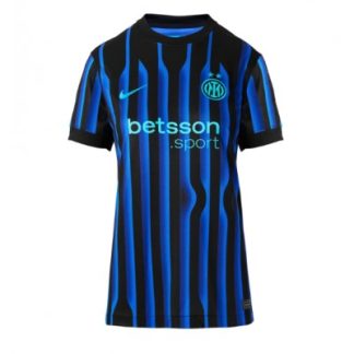 Inter Milan 2025/26 Hemmatröja Dam Kortärmad Fotbollströja