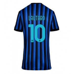 Inter Milan 2025/26 Hemmatröja Dam Lautaro Martínez #10 Kortärmad Fotbollströja