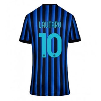 Inter Milan 2025/26 Hemmatröja Dam Lautaro Martínez #10 Kortärmad Fotbollströja